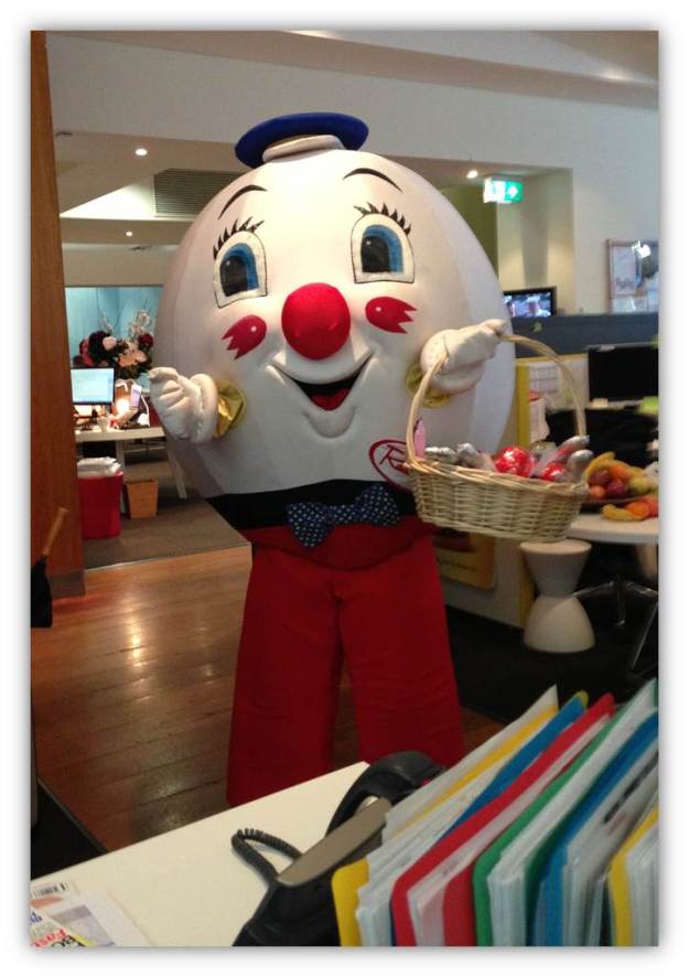 I later had lunch with the guy inside - he was a good egg. 