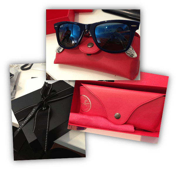 Thanks Maxus! My Net-A-Porter "Farewell from Sydney" gift - Limited Edition Raybans