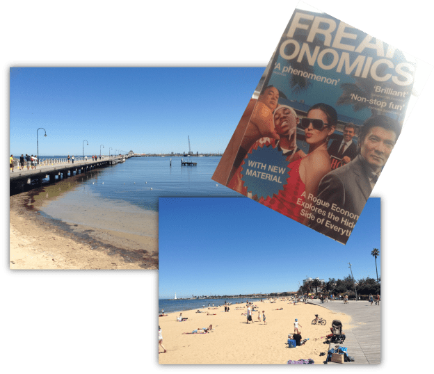 Before the crowds appeared